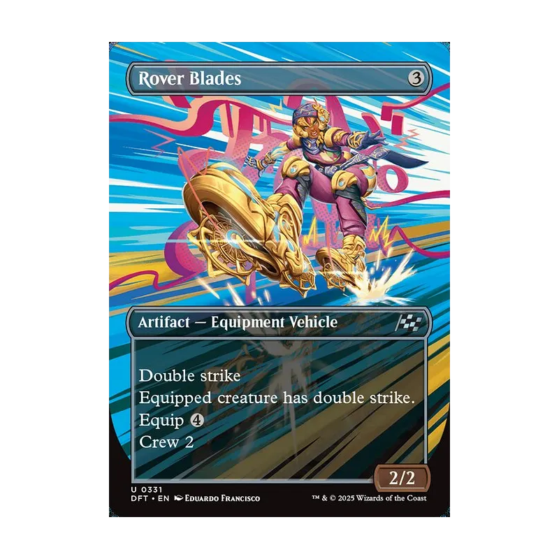 Rover Blades (Borderless) - Aetherdrift (Near Mint)