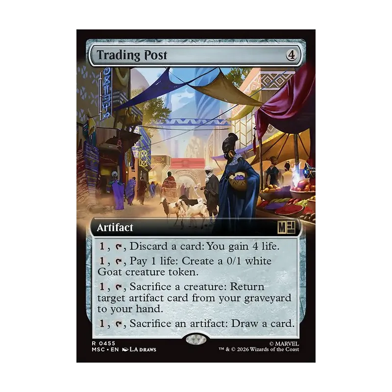 Trading Post (Extended Art) - Marvel Super Heroes Commander (Near Mint)