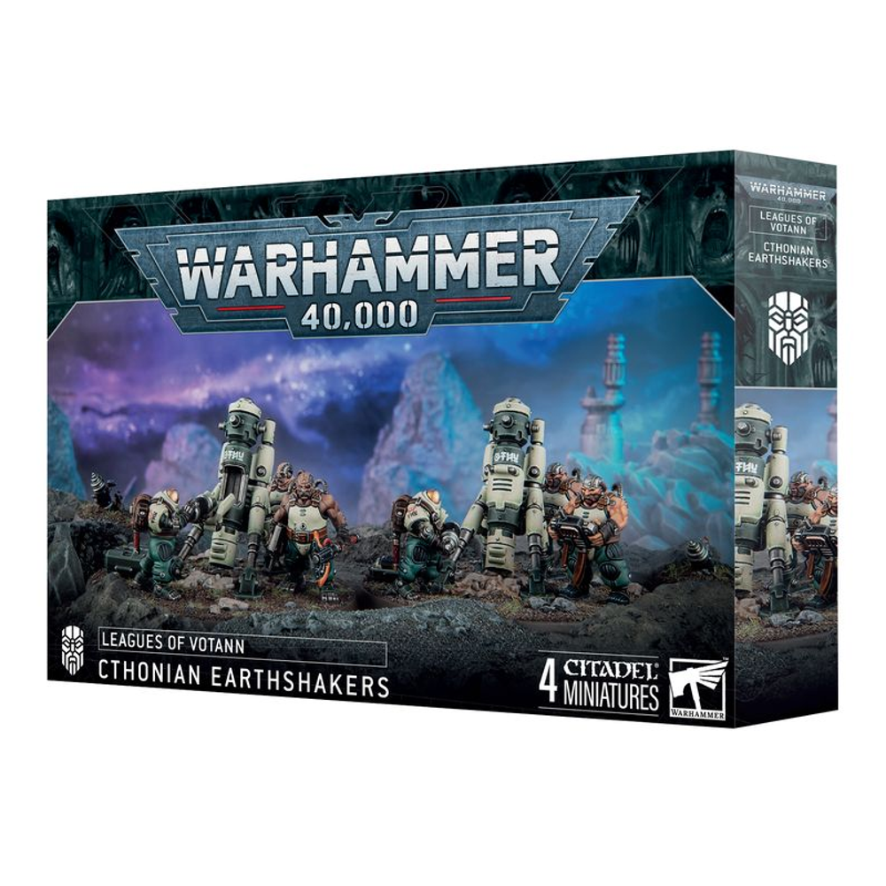 Warhammer 40K: Leagues of Votann - Cthonian Earthshakers (Preorder)