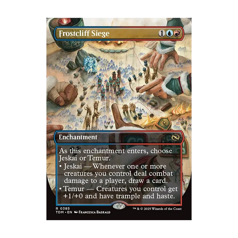 Frostcliff Siege (Borderless) - Tarkir: Dragonstorm (Near Mint)