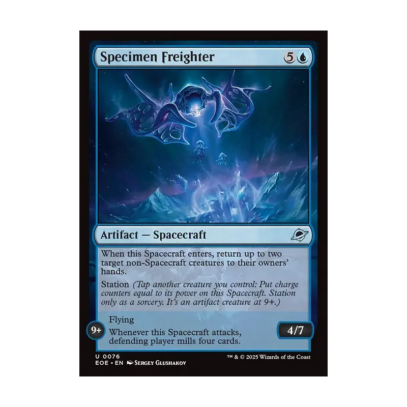 Specimen Freighter - Edge of Eternities (Near Mint)