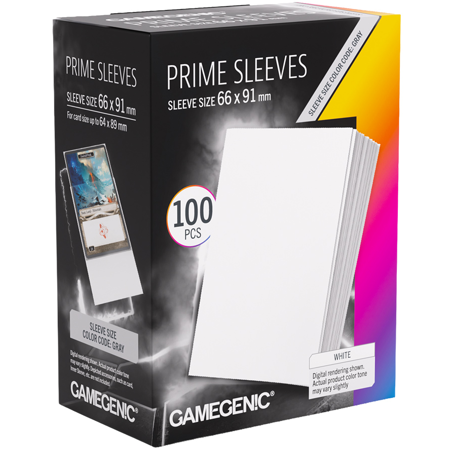 Prime Sleeves: White (100)