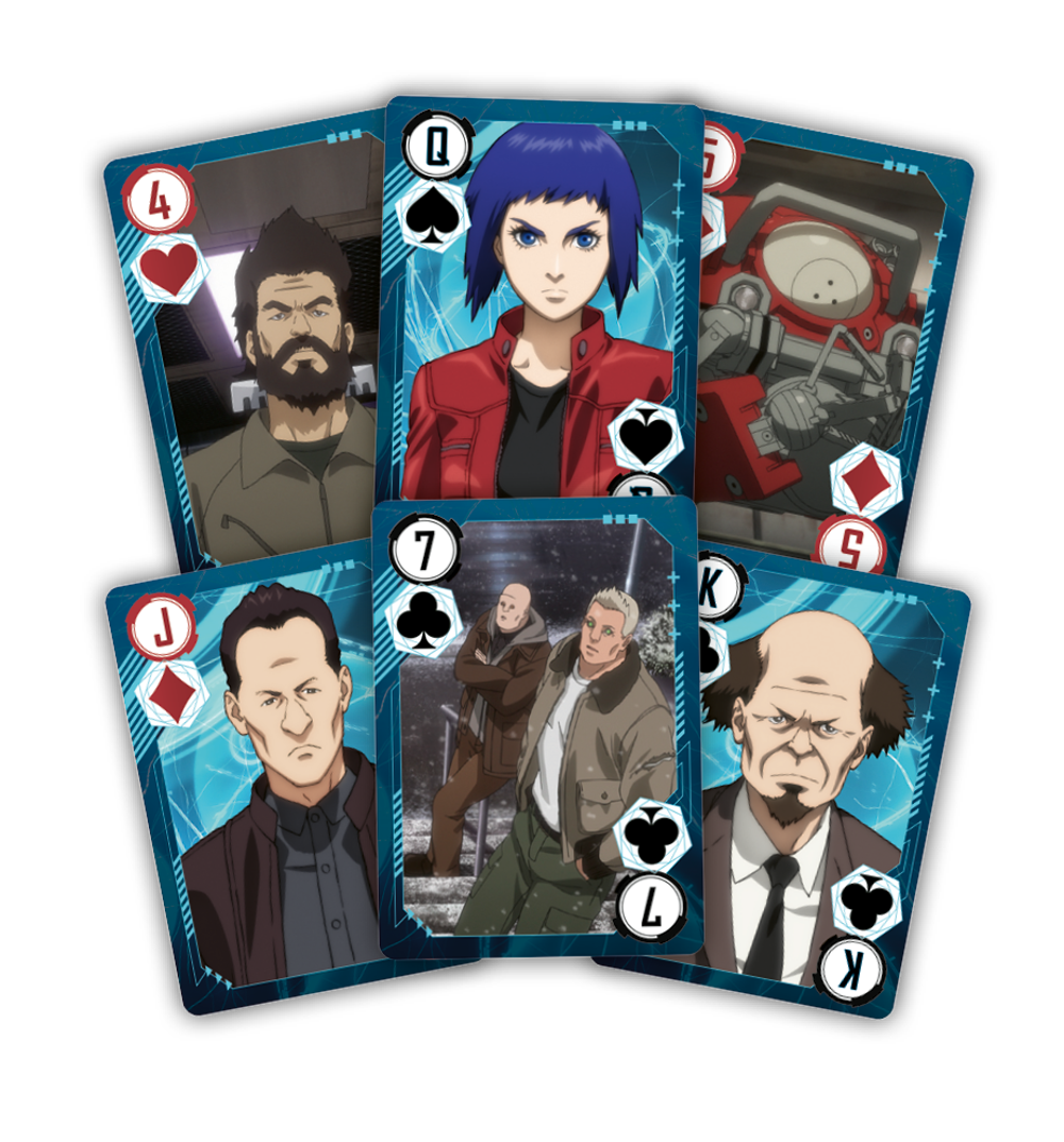 MangaCards Playing Cards: Season 2 - Ghost in the Shell Arise (Preorder)