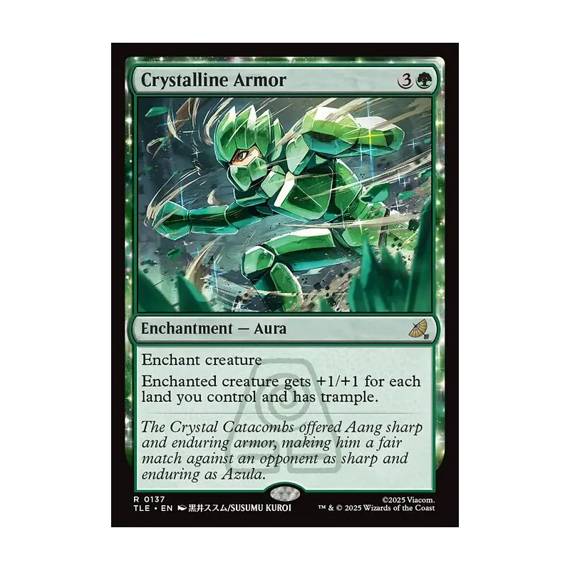Crystalline Armor - Avatar: The Last Airbender Eternal (Near Mint)