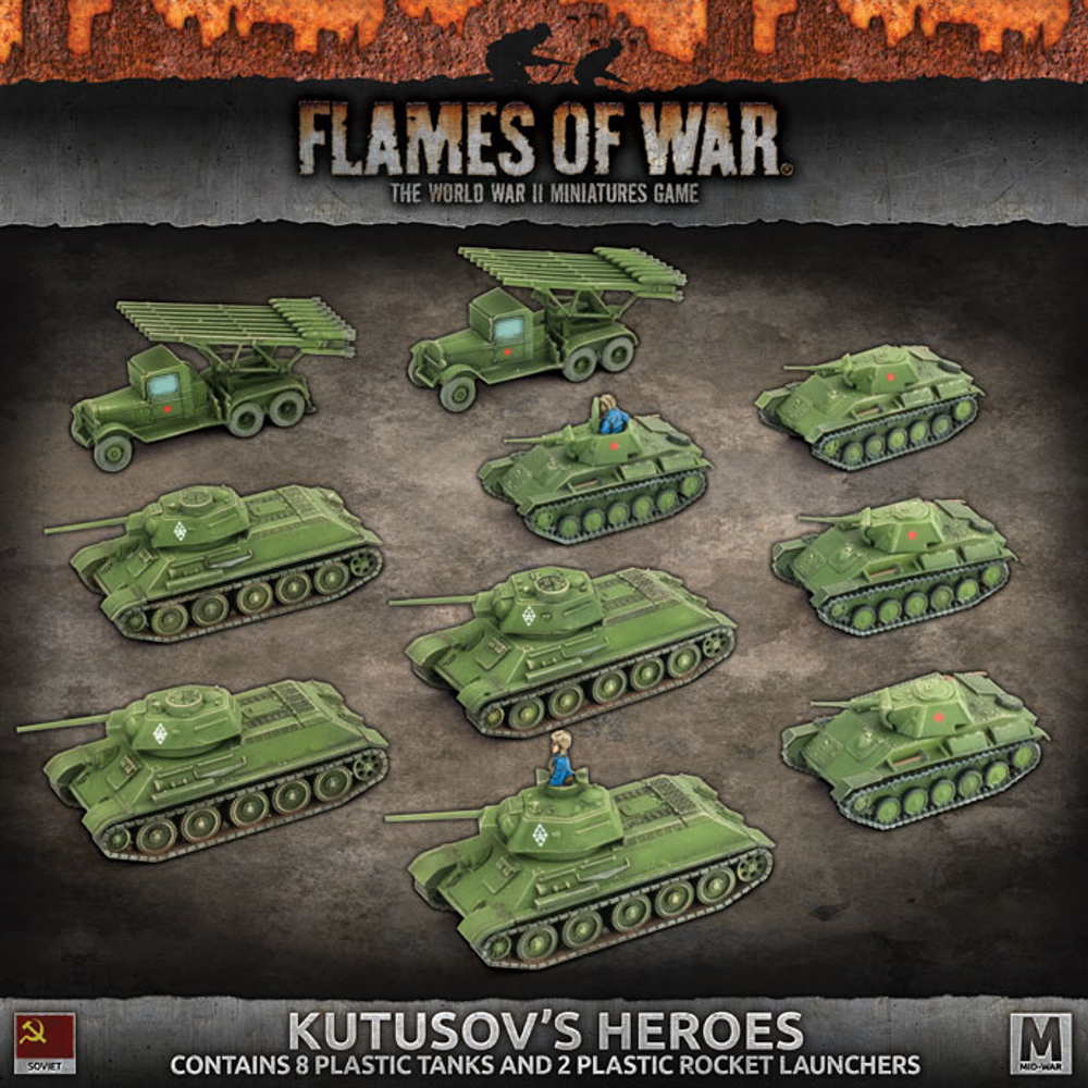 Flames of War WW2: Soviet - Kutusov's Heroes