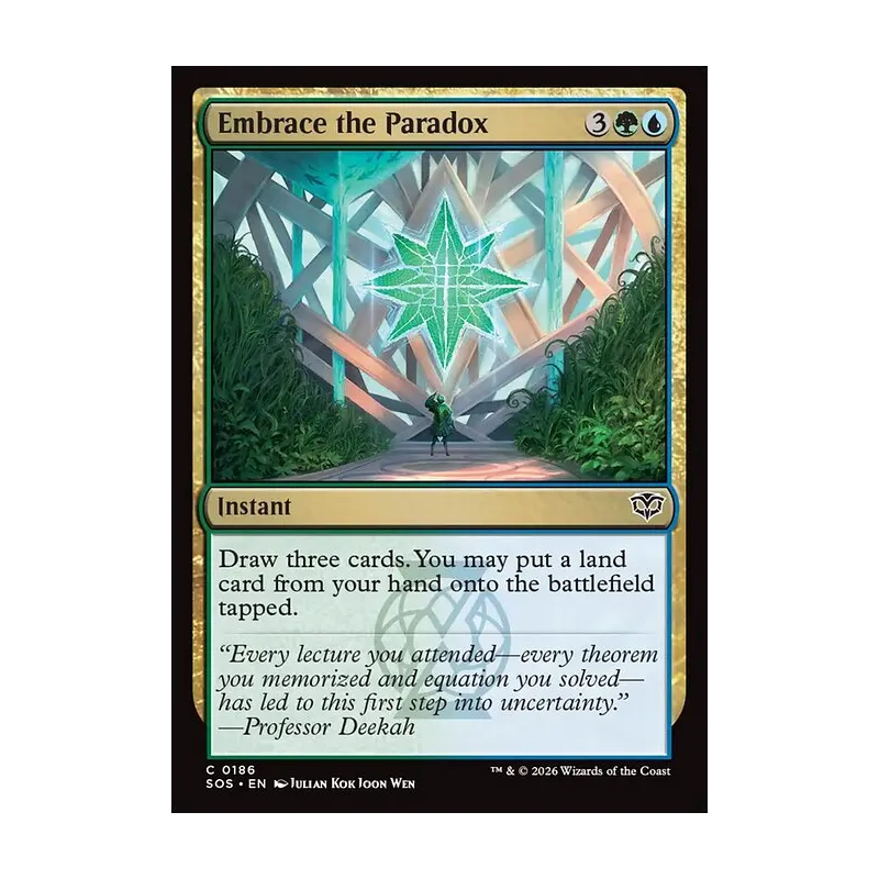 Embrace the Paradox - Secrets of Strixhaven (Near Mint)