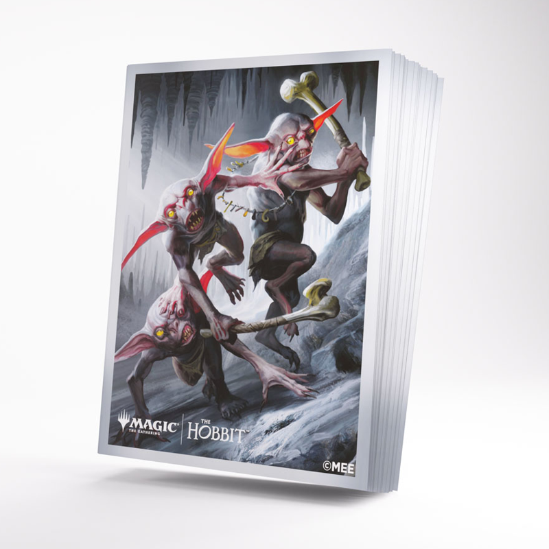MTG Premium Art Sleeves: The Hobbit - Goblin Army (105) (New Arrival)
