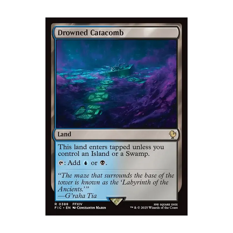 Drowned Catacomb - Final Fantasy Commander (Near Mint)