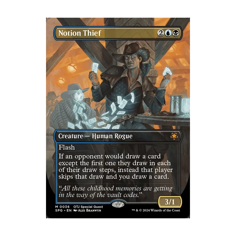 Notion Thief (Borderless) - Special Guests (Near Mint)
