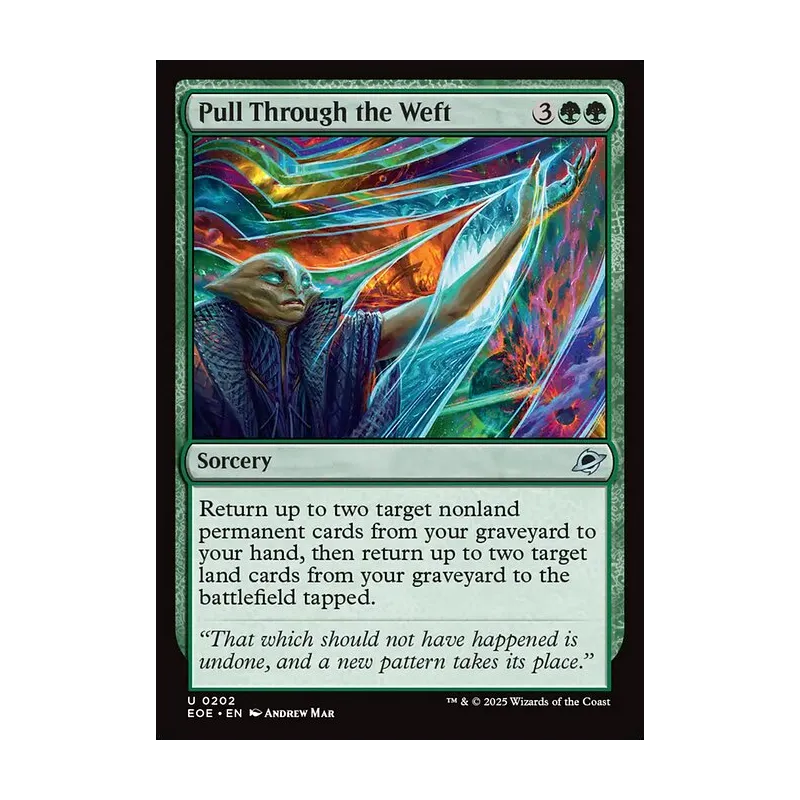 Pull Through the Weft - Edge of Eternities (Near Mint)
