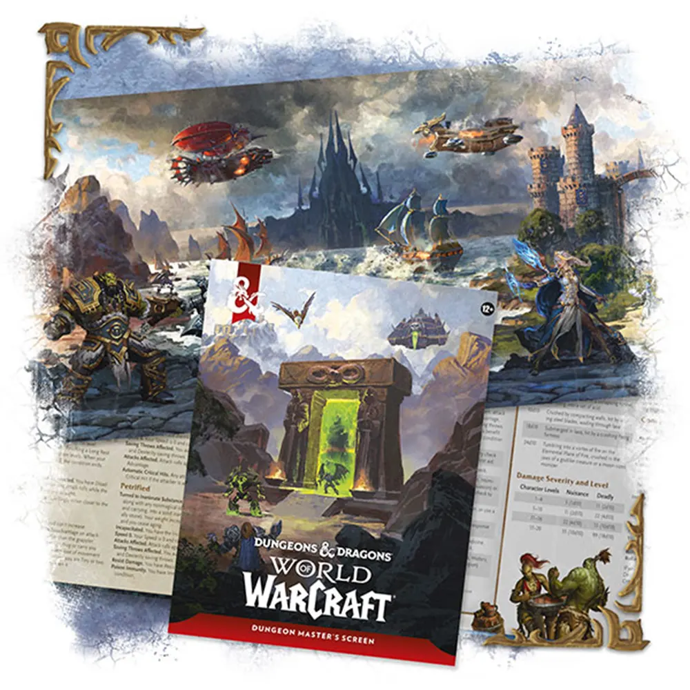 D&D 5E RPG: World of Warcraft DM Screen (Preorder)
