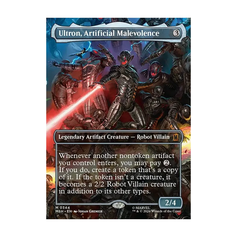 Ultron, Artificial Malevolence | Marvel Super Heroes MTG