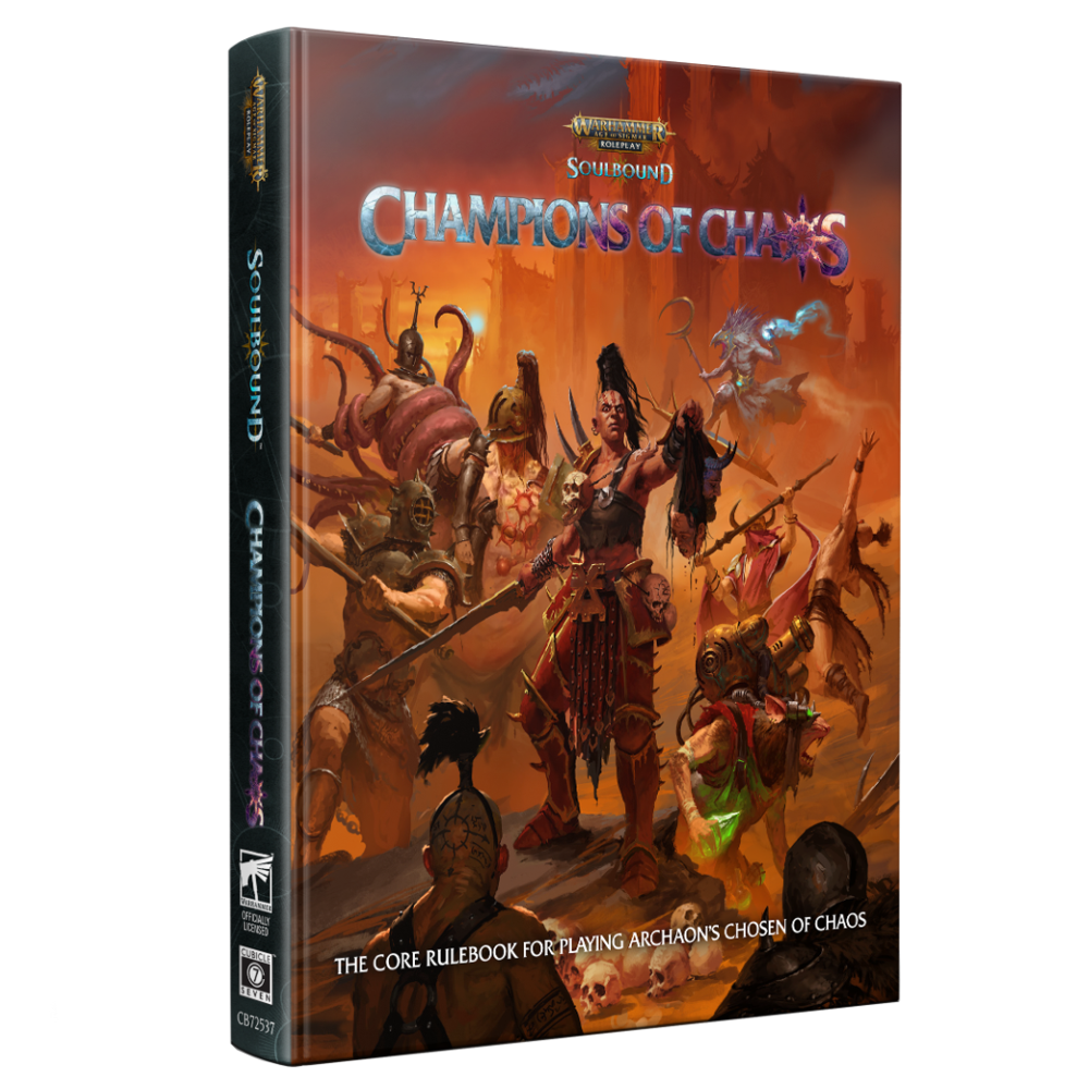 Warhammer Age of Sigmar RPG: Soulbound Champions of Chaos - Core Rulebook (Standard Edition) (Preorder)