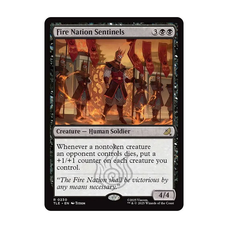 Fire Nation Sentinels - Avatar: The Last Airbender Eternal (Near Mint)