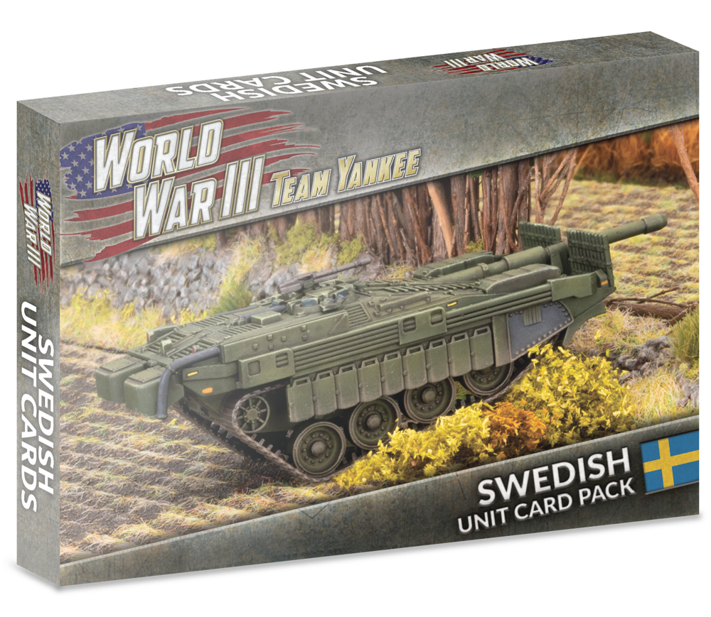WWIII Team Yankee: Swedish - Unit Cards
