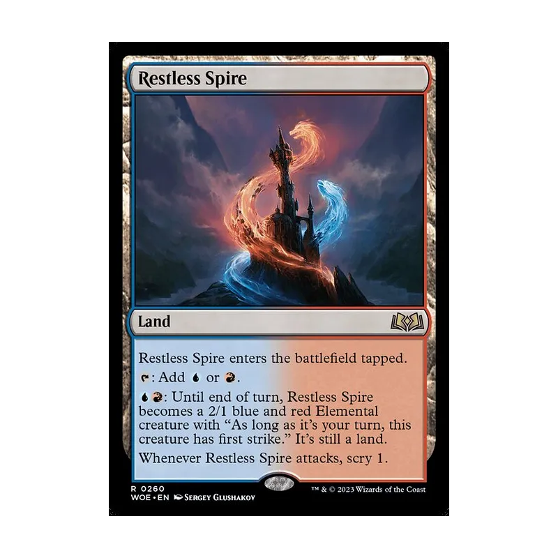 Restless Spire - Wilds of Eldraine (Near Mint)