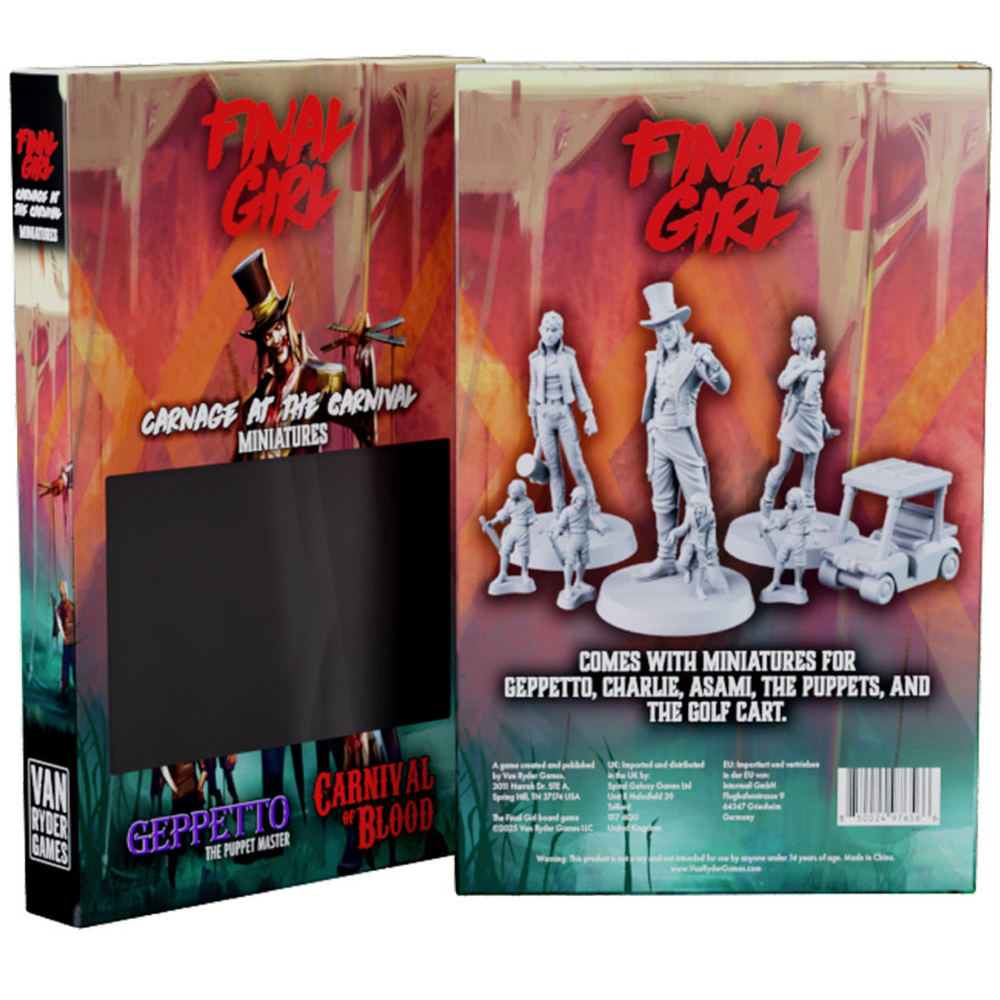 Final Girl: Carnage at the Carnival Miniatures (Preorder)