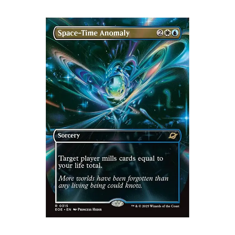 Space-Time Anomaly (Borderless) - Edge of Eternities (Near Mint)