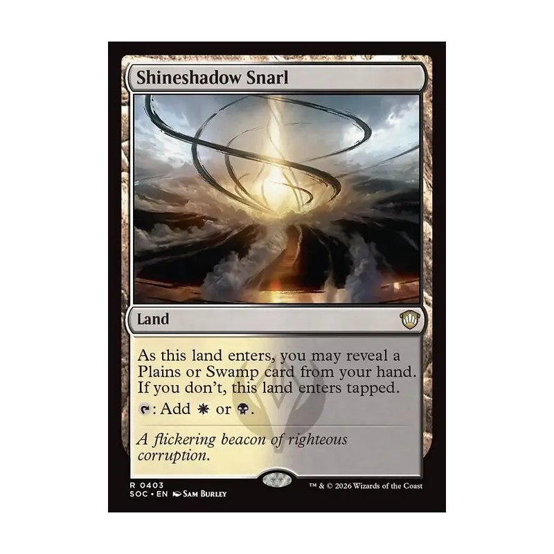 Shineshadow Snarl - Secrets of Strixhaven Commander (Near Mint)