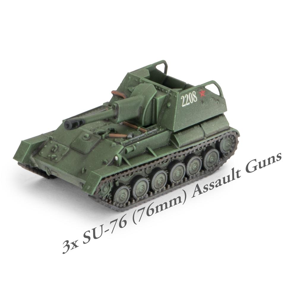Flames of War WW2: Soviet Starter Force - M4 Sherman Forward Detachment