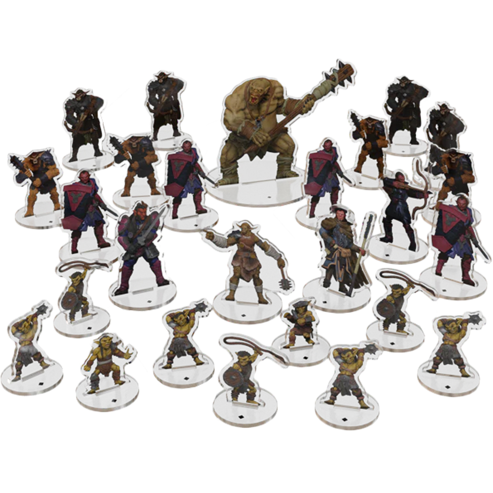 2d Mini D&D Acrylic 2D Minis: Goblinoids | Roleplaying Games | Miniature Market