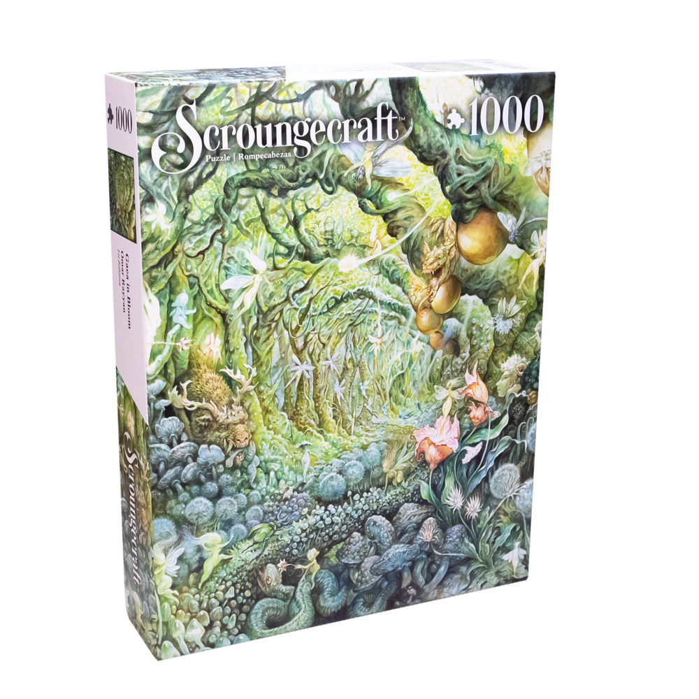 Scroungecraft: 1000-Piece Jigsaw Puzzle - Gaea in Bloom (Preorder)