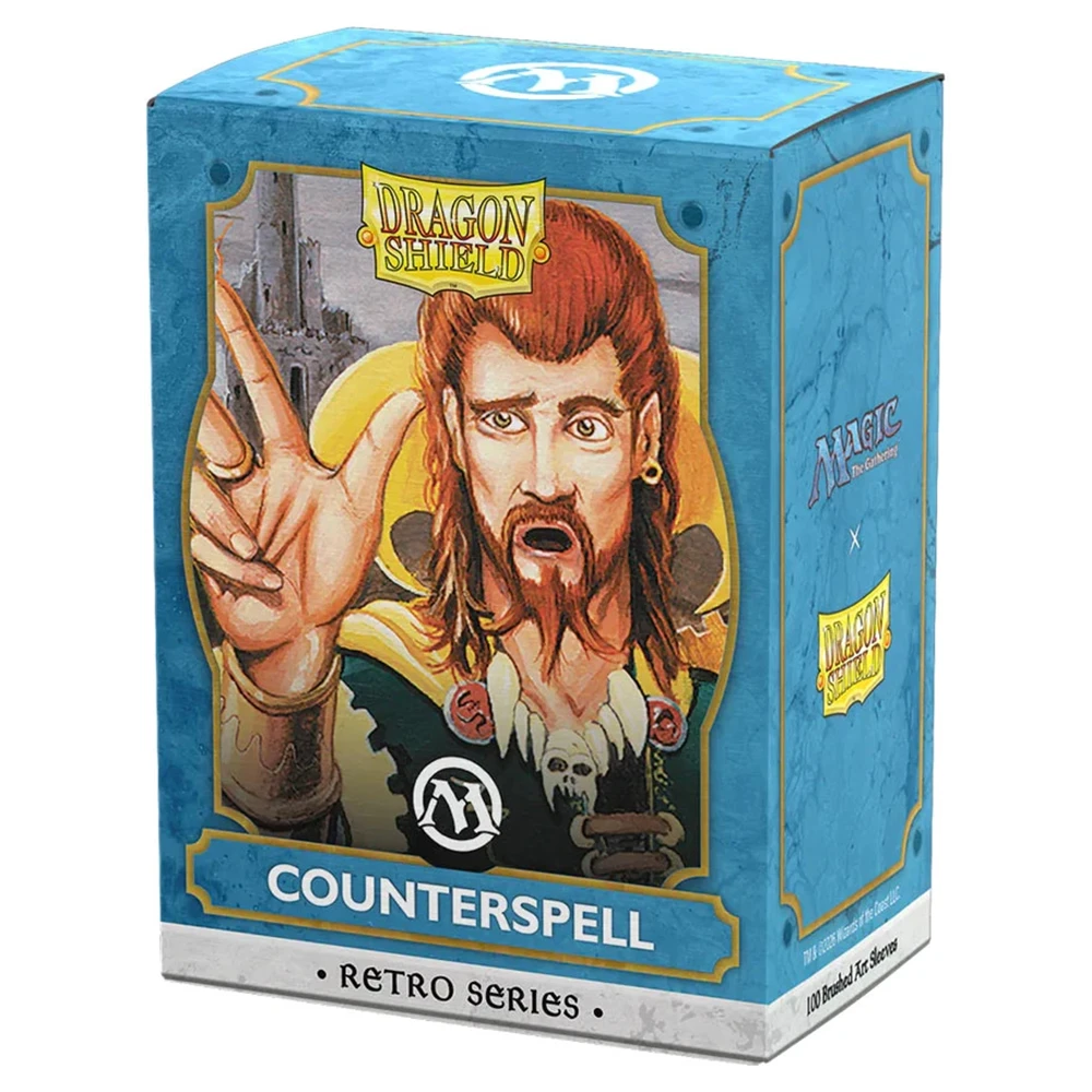 Dragon Shield Sleeves: Standard Brushed Art MTG Retro Series - Counterspell (100) (Preorder)
