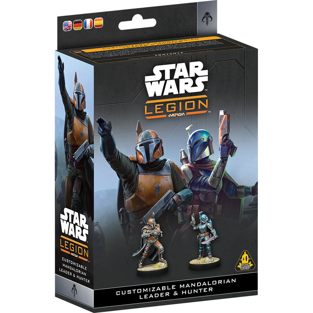 Star Wars: Legion - Customizable Mandalorian Leader & Hunter (Preorder)