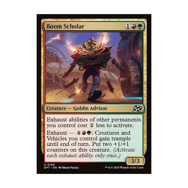Boom Scholar - Aetherdrift (Near Mint)