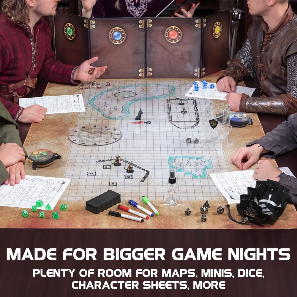 ENHANCE Multi Game Mat: Parchment (36 x 60in) (Preorder)