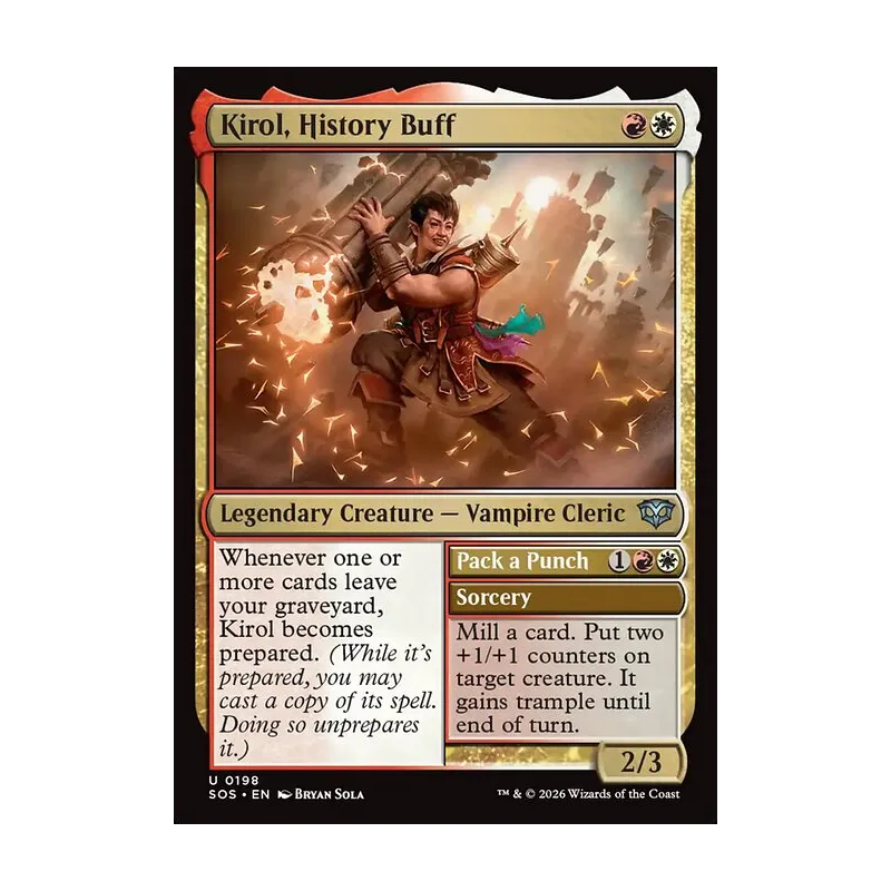 Kirol, History Buff // Pack a Punch - Secrets of Strixhaven (Near Mint)