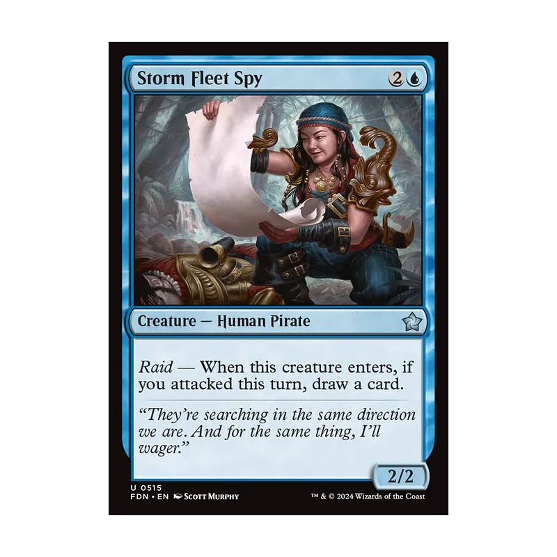 Storm Fleet Spy - Foundations (Near Mint)