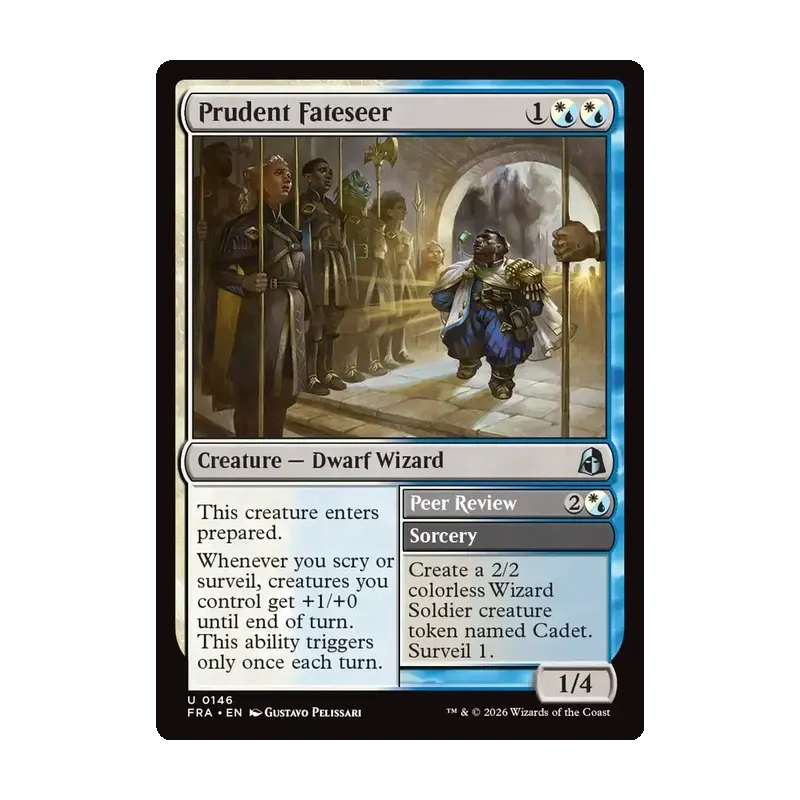 Prudent Fateseer // Peer Review - Reality Fracture (Near Mint)