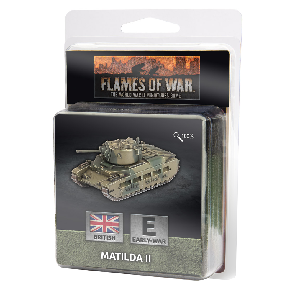 Flames of War WW2: British - Matilda II (x1) (Preorder)