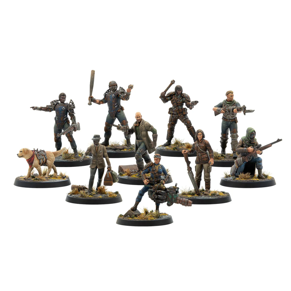 Fallout: Miniatures - Wasteland Survivors Core Set (Preorder)