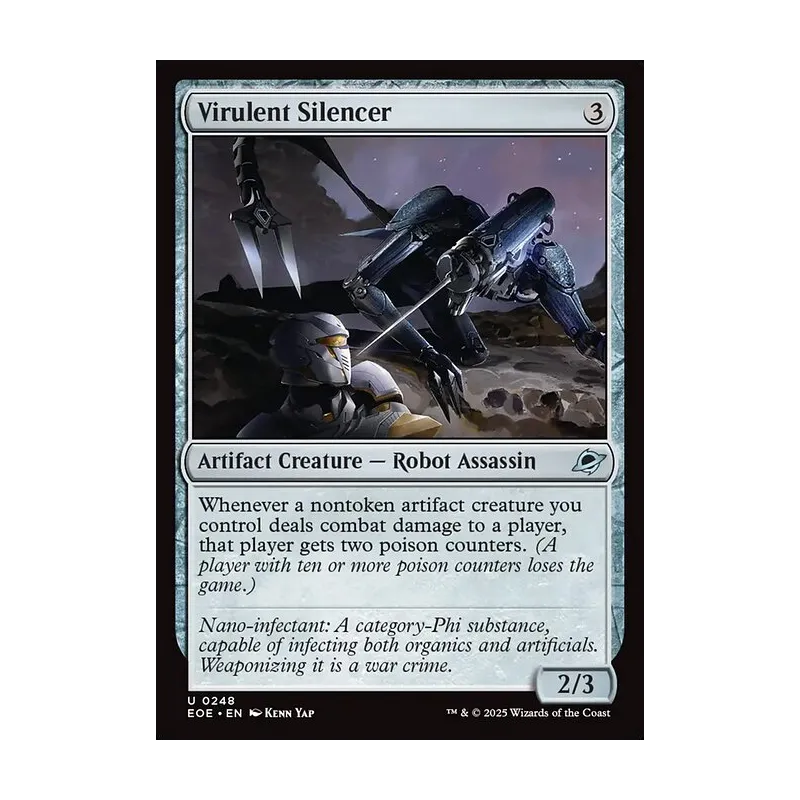 Virulent Silencer - Edge of Eternities (Near Mint)