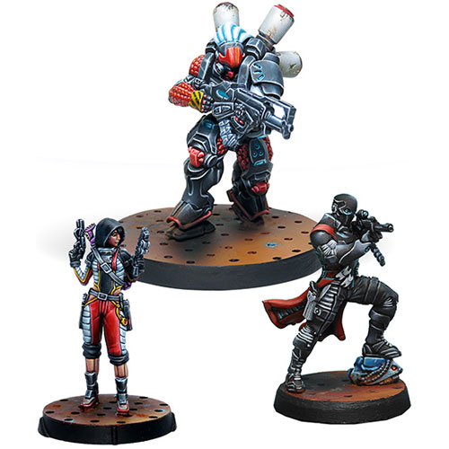 Code One Infinity Models Infinity CodeOne: Nomads - Booster Pack Alpha | Table Top Miniatures ...