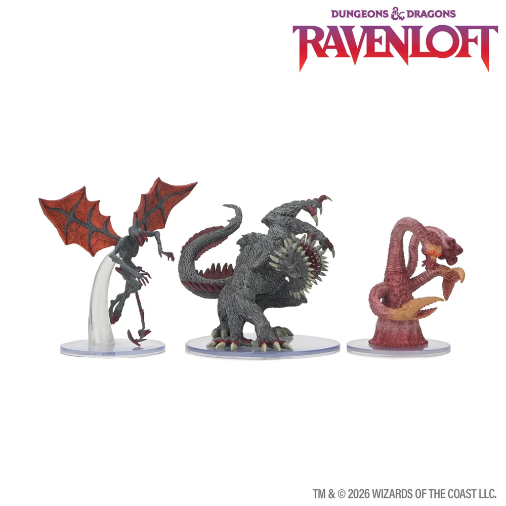 D&D Icons of the Realms: Maddening Monsters of Ravenloft (Preorder)