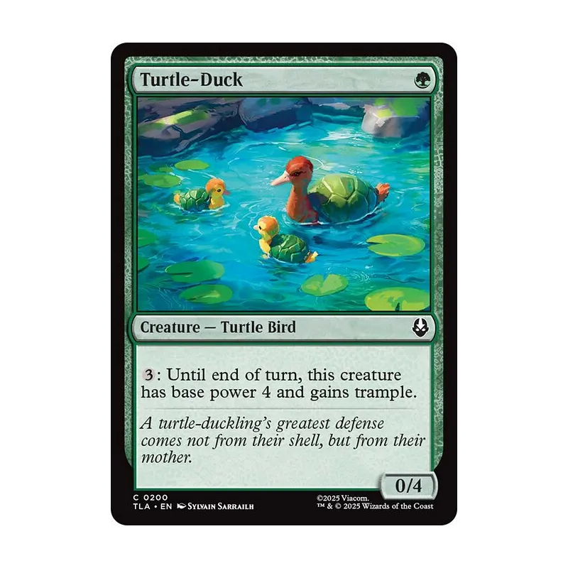 Turtle-Duck - Avatar: The Last Airbender (Foil Near Mint)