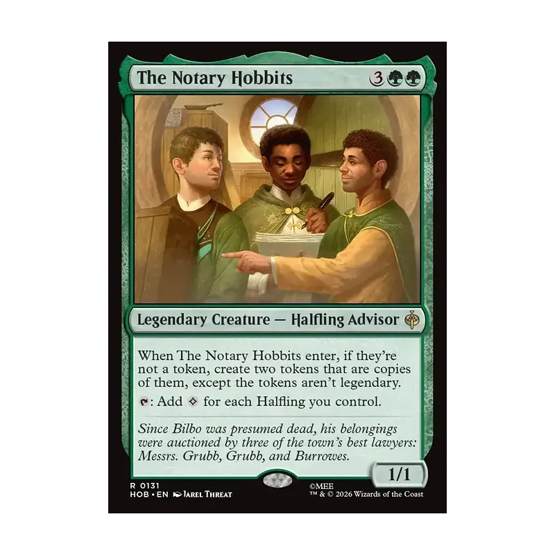 The Notary Hobbits - The Hobbit (Near Mint)
