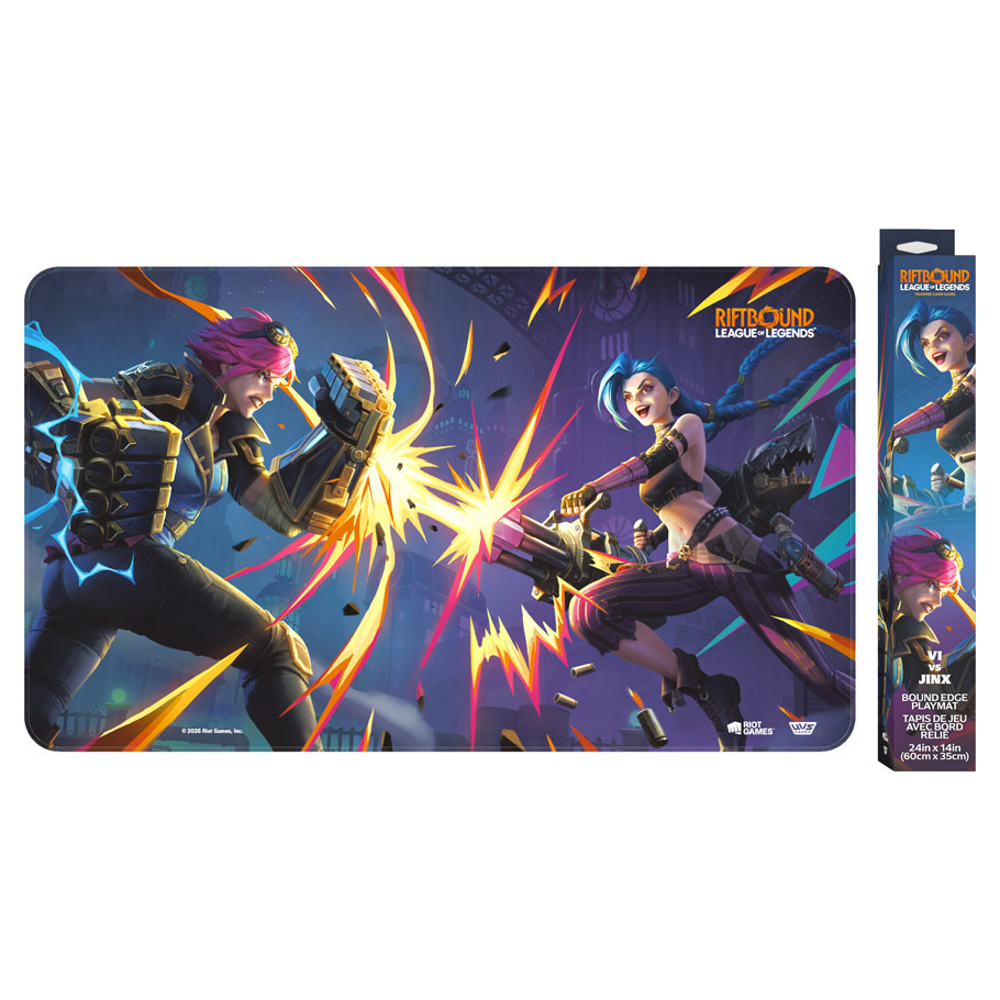 Riftbound Playmat: Vendetta - Vi vs Jinx (Preorder)