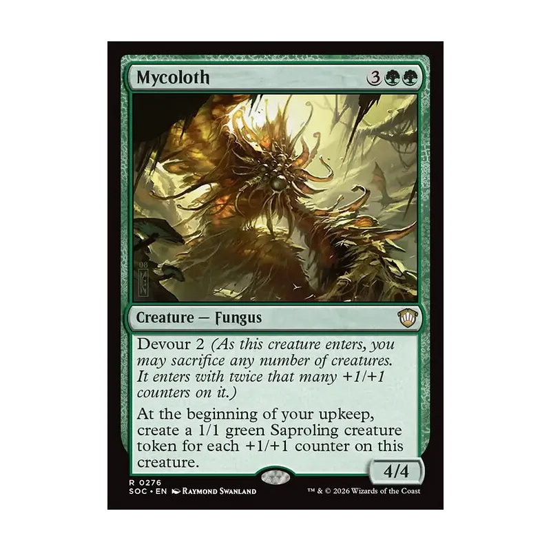 Mycoloth - Secrets of Strixhaven Commander (Near Mint)