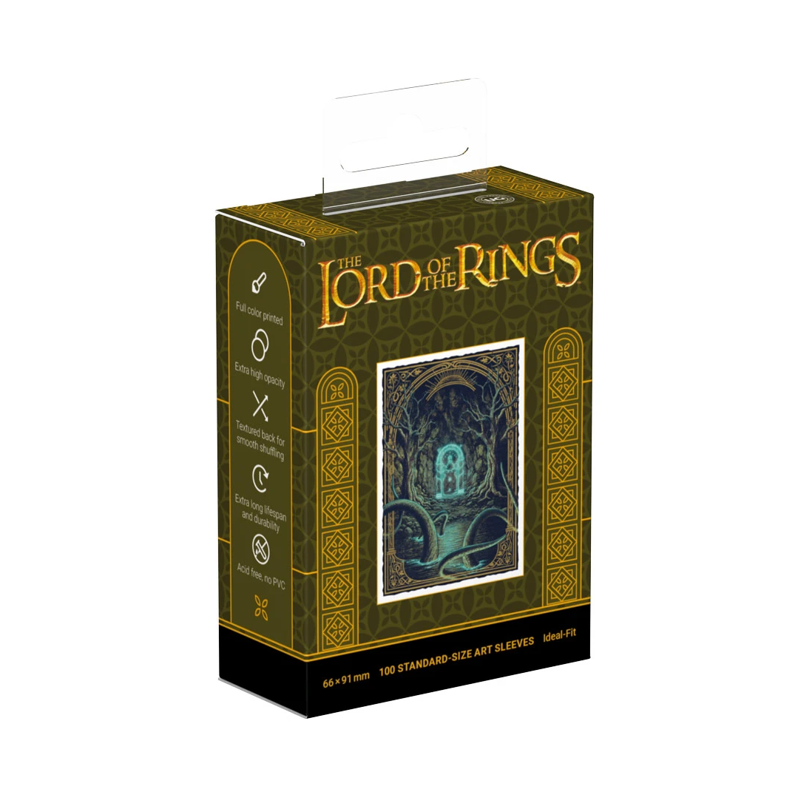 LOTR Art Sleeves: Places of Middle-Earth: The Doors of Durin (100) (Preorder)