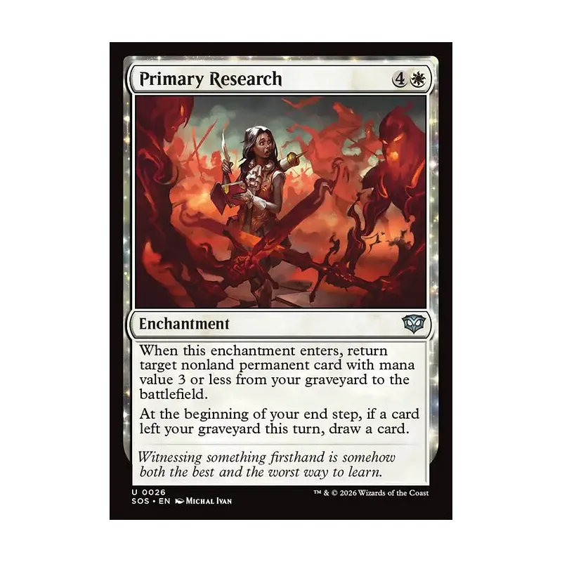 Primary Research - Secrets of Strixhaven (Near Mint)