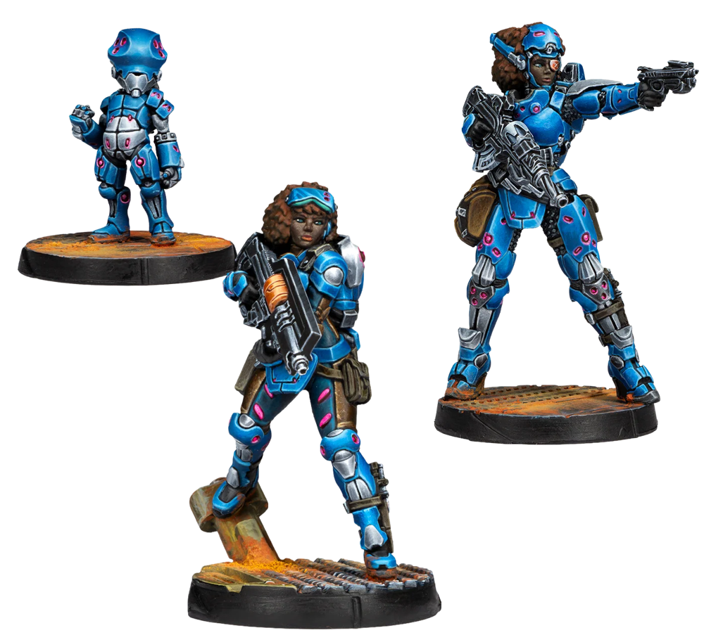 Infinity: PanOceania - Indigo Spec-Ops (Preorder)