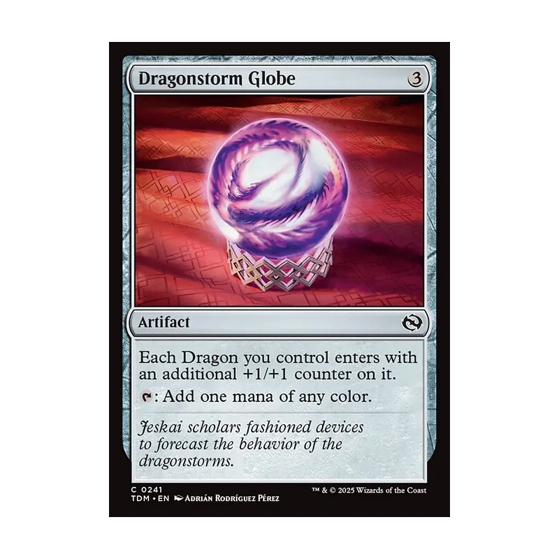 Dragonstorm Globe - Tarkir: Dragonstorm (Near Mint)