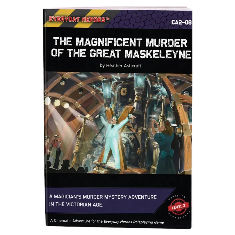 Everyday Heroes RPG: Adventure: The Magnificent Murder of the Great Maskelyne (Preorder)