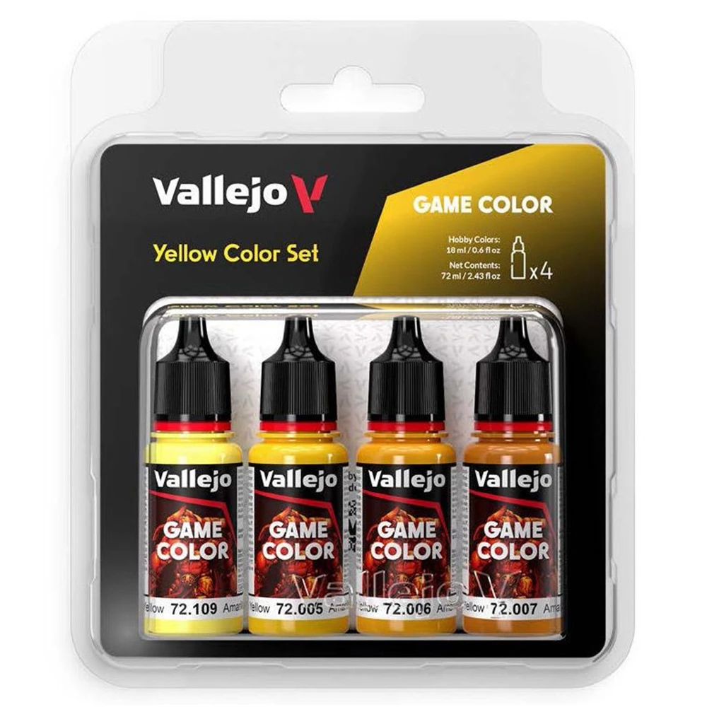 Game Color: Yellow Color Set (Preorder)