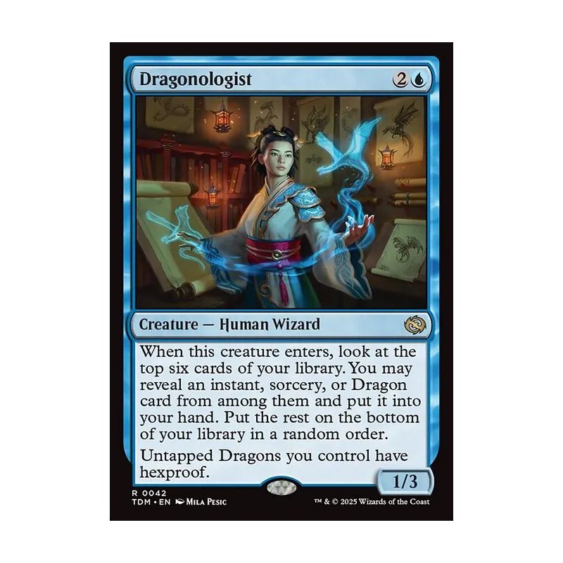 Dragonologist - Tarkir: Dragonstorm (Near Mint)