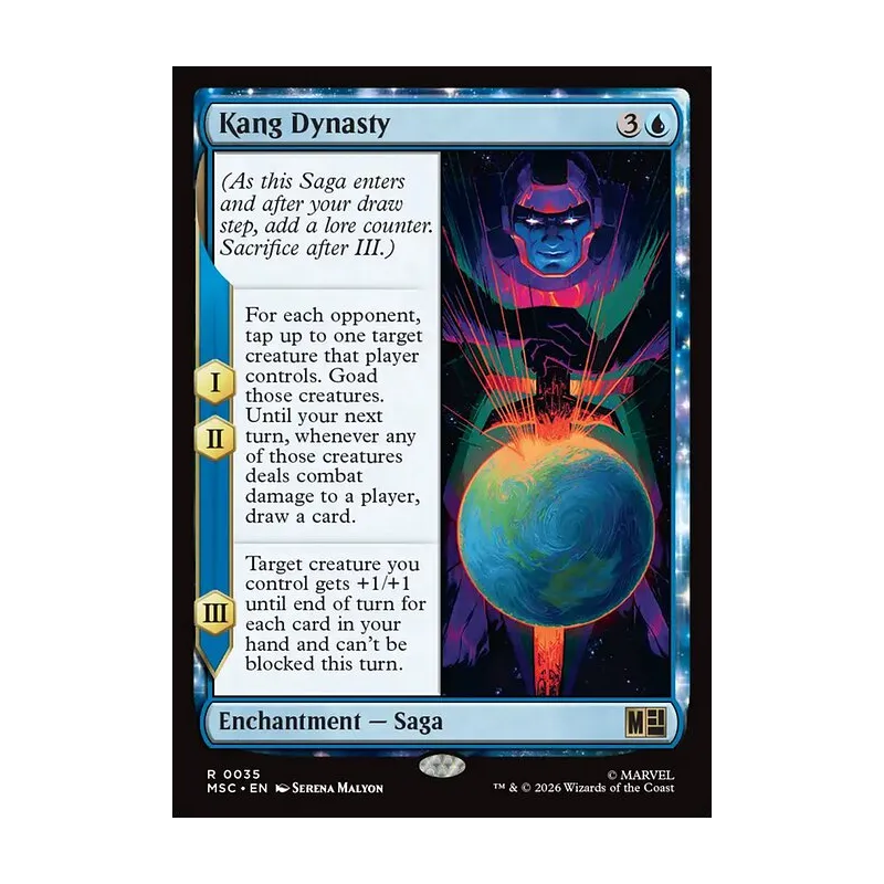 Kang Dynasty (Surge Foil) - Marvel Super Heroes Commander (Foil Near Mint)